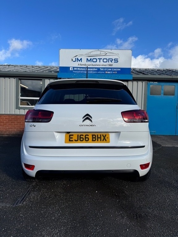 Citroen C4 Picasso Bluehdi Flair S S EJ66BHX White #4