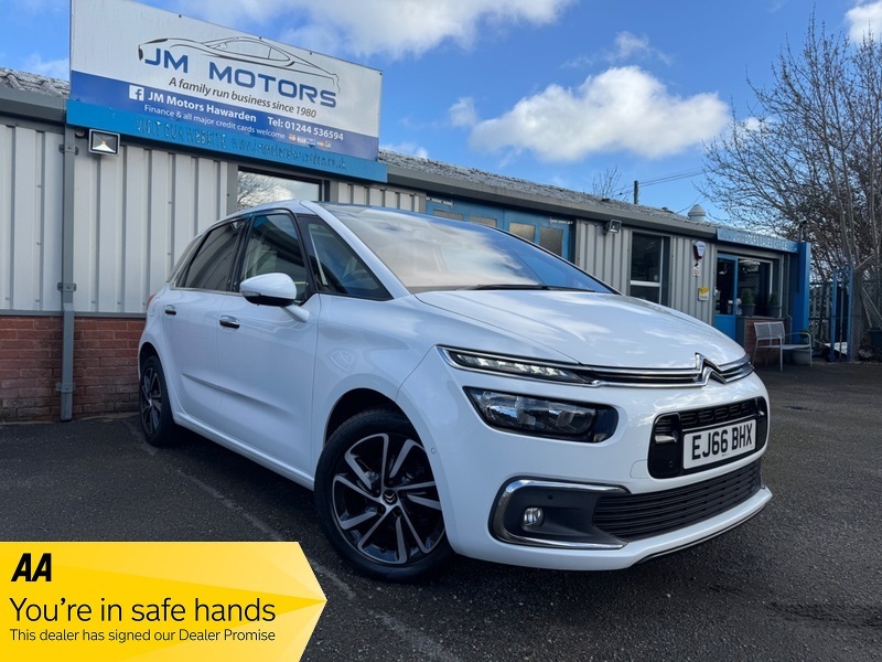 Citroen C4 Picasso Bluehdi Flair S S White