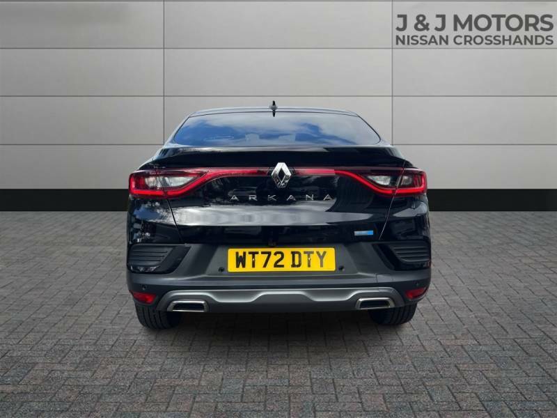 Renault Arkana 1.6 E-tech Hybrid 145 R.s. Line - 2022 7 WT72DTY Black #6