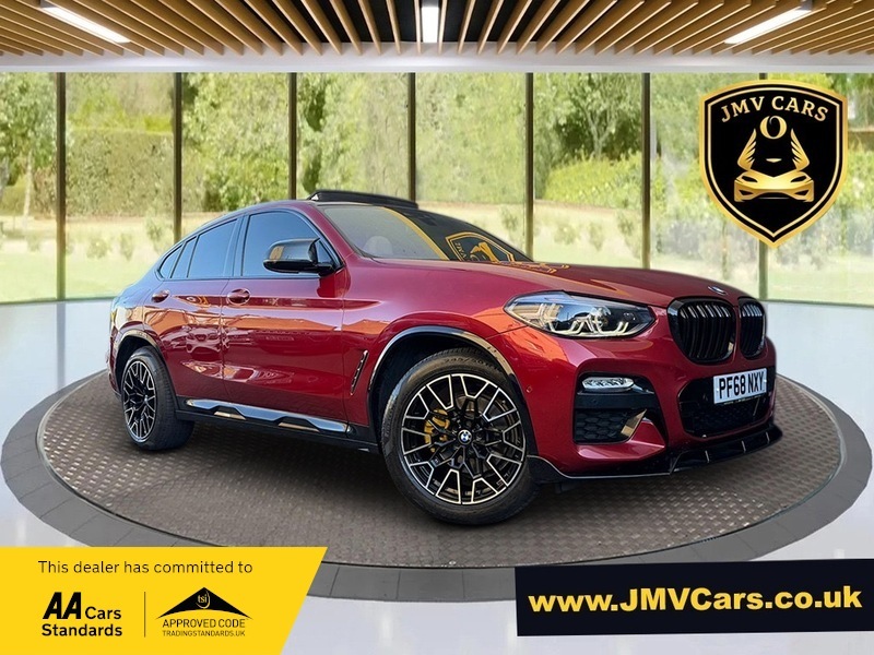 BMW X4 Xdrive20d M Sport X Red