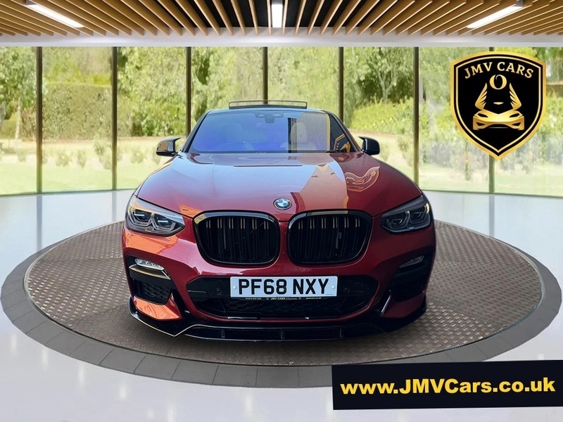 BMW X4 Xdrive20d M Sport X PF68NXY Red #3