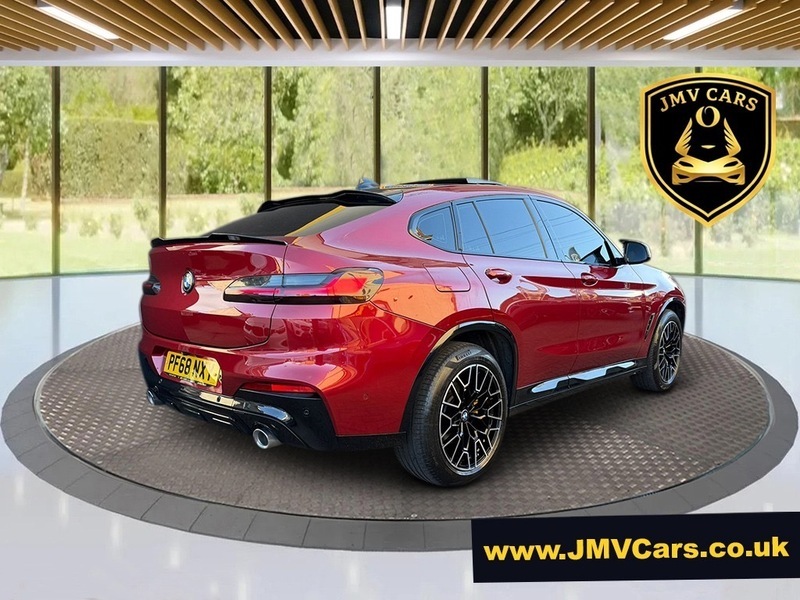 BMW X4 Xdrive20d M Sport X PF68NXY Red #6