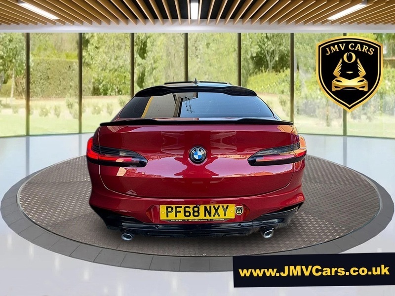 BMW X4 Xdrive20d M Sport X PF68NXY Red #4