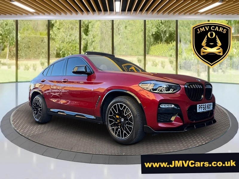 BMW X4 Xdrive20d M Sport X PF68NXY Red #5