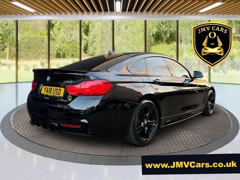 BMW 4 Series Gran Coupe 420I M Sport Gran Black #6