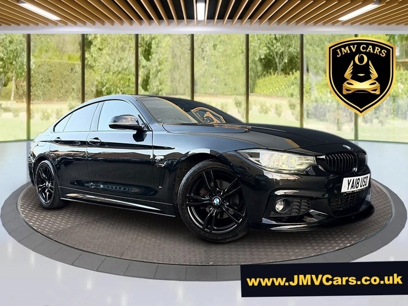 BMW 4 Series Gran Coupe 420I M Sport Gran Black #5