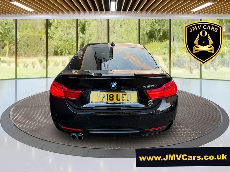 BMW 4 Series Gran Coupe 420I M Sport Gran Black #4