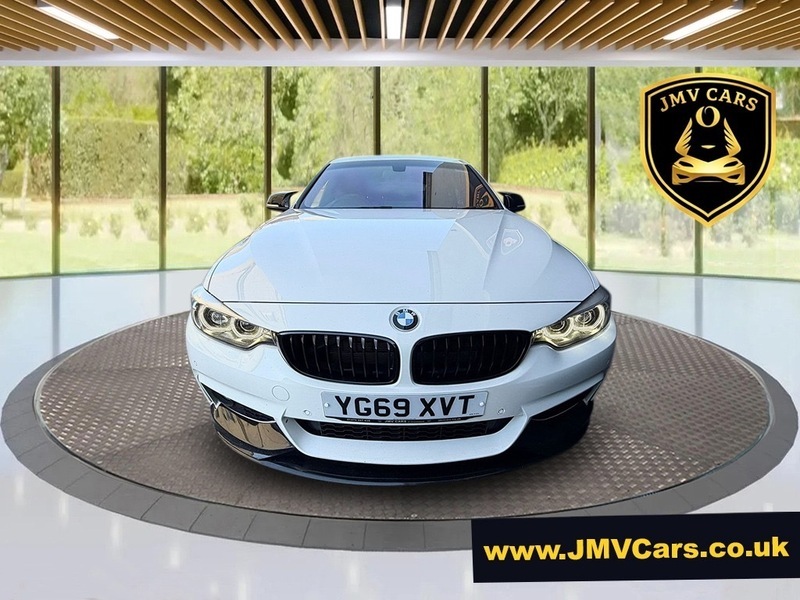 BMW 4 Series Gran Coupe 430I M Sport Gran YG69XVT White #3