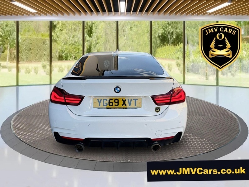 BMW 4 Series Gran Coupe 430I M Sport Gran YG69XVT White #4