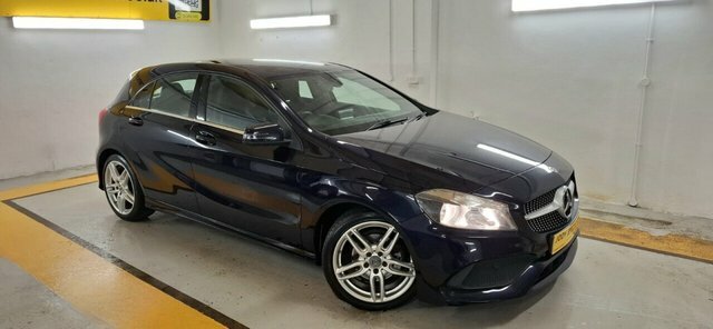 Mercedes-Benz A Class 2017 1.5 A180d Amg Line Hatchback Manua Blue