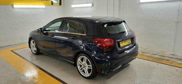 Mercedes-Benz A Class 2017 1.5 A180d Amg Line Hatchback Manua N8CKN Blue #6