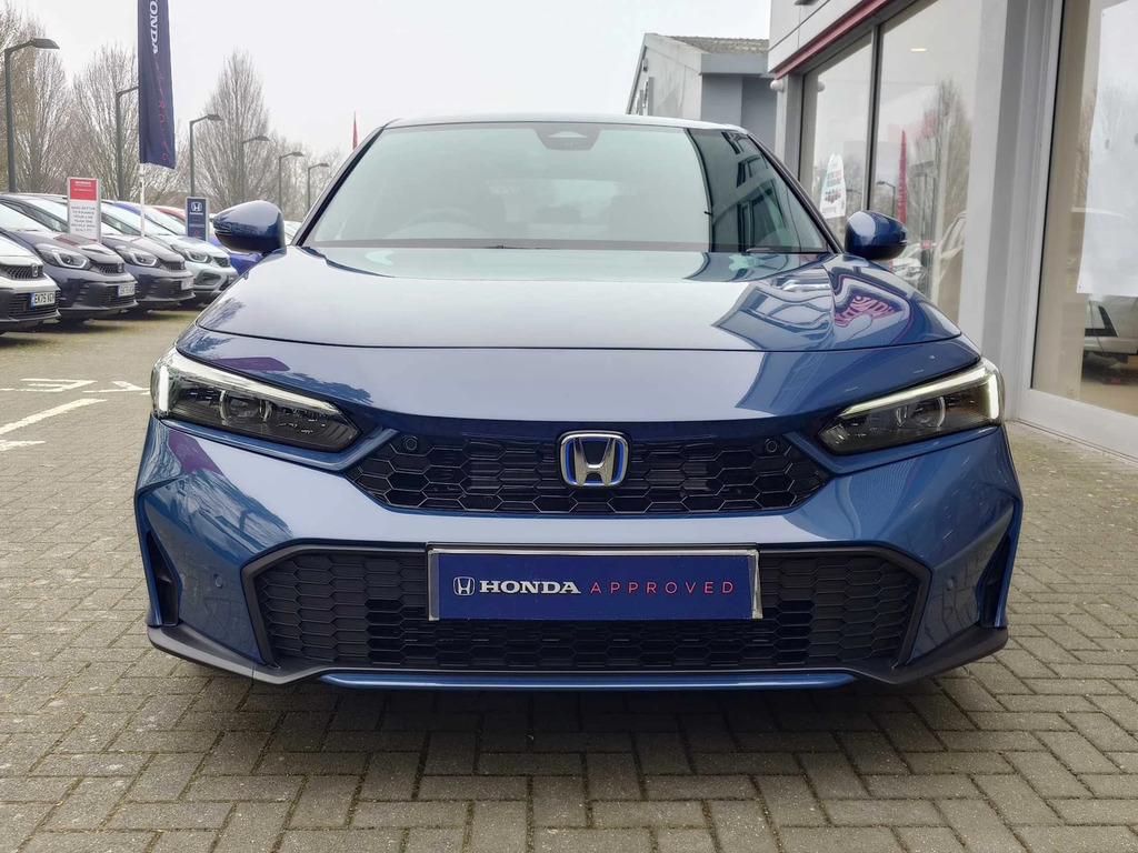 Honda Civic 2.0 Ehev Advance Cvt Blue #6