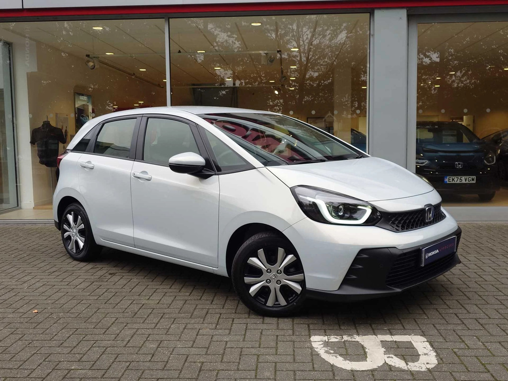 Honda Jazz 1.5 I-mmd Hybrid Elegance Ecvt White