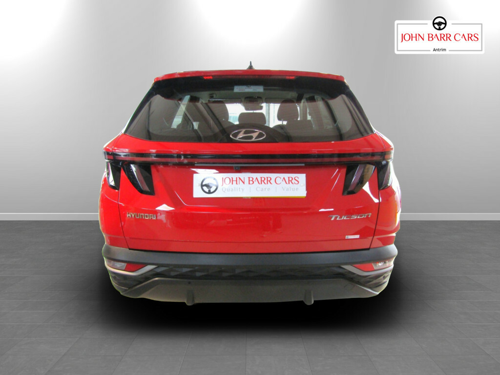 Hyundai Tucson 1.6 Tgdi 48V Mhd Se Connect 2Wd Dct URZ3916 Red #3