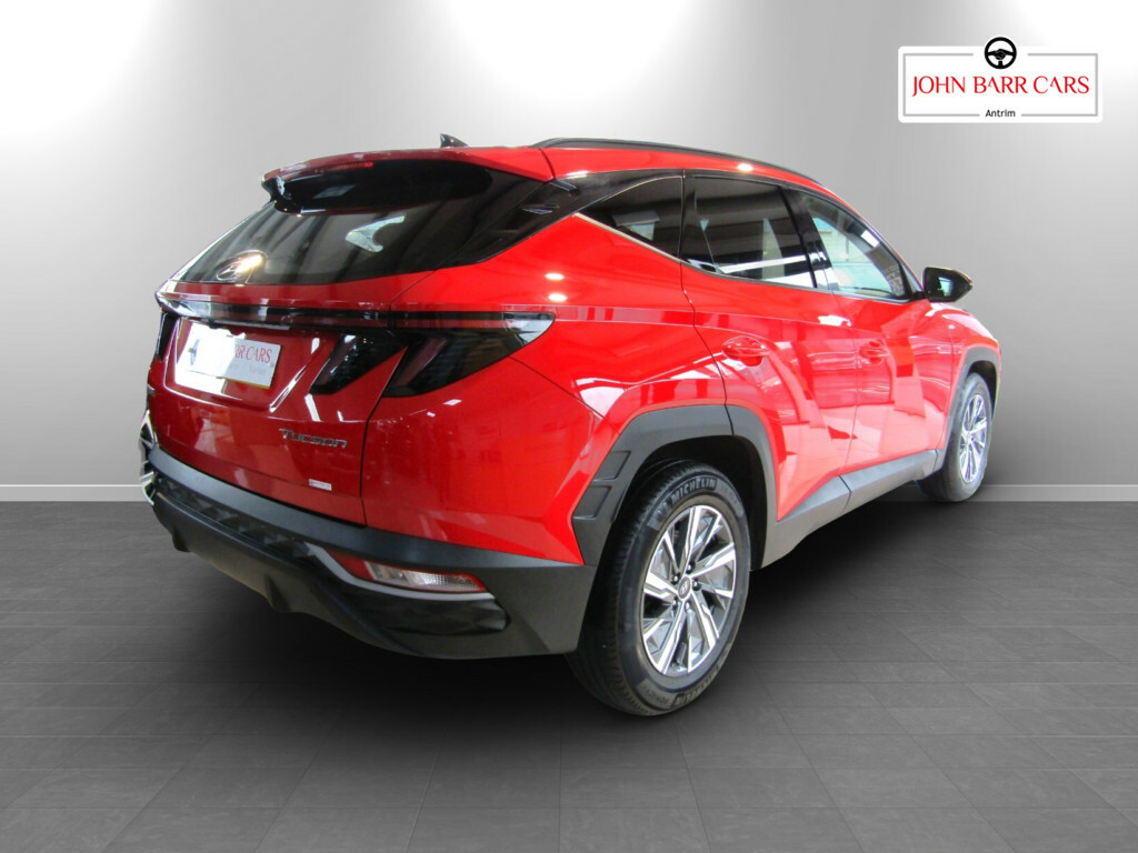 Hyundai Tucson 1.6 Tgdi 48V Mhd Se Connect 2Wd Dct URZ3916 Red #4