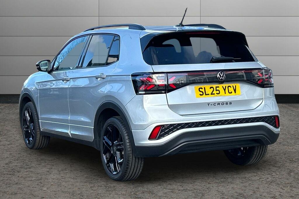 Volkswagen T-Cross 1.0 Tsi Black Edition Dsg SL25YCV Silver #6