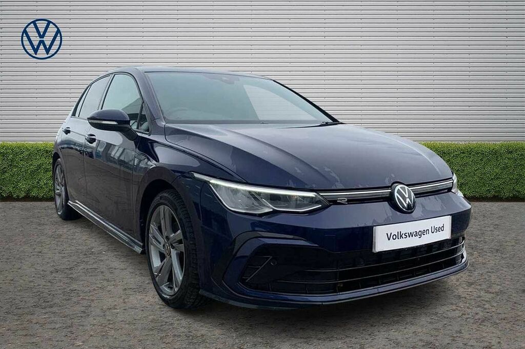 Volkswagen Golf 2.0 Tdi 150Ps R-line Dsg DA23EXE Blue #2
