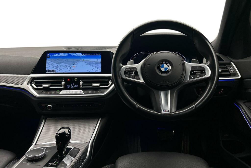 BMW 3 Series 320D M Sport Touring YC71XBW Black #5