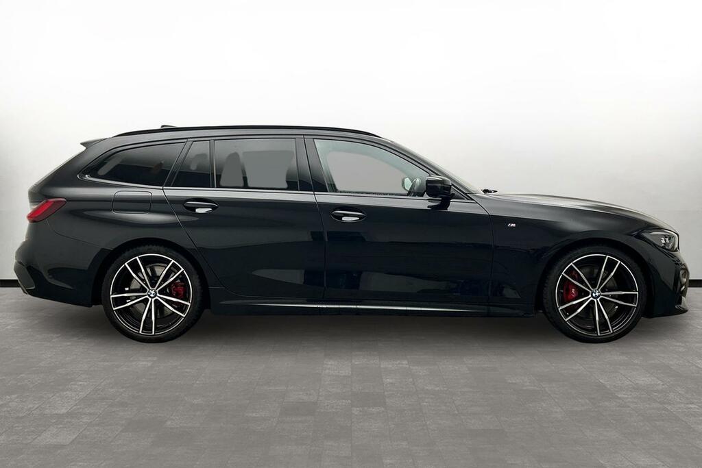 BMW 3 Series 320D M Sport Touring YC71XBW Black #3