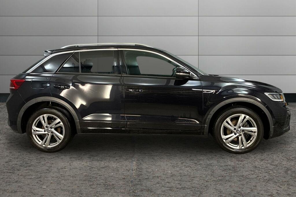 Volkswagen T-Roc 1.5 Tsi R-line Dsg LV72ZWX Black #4