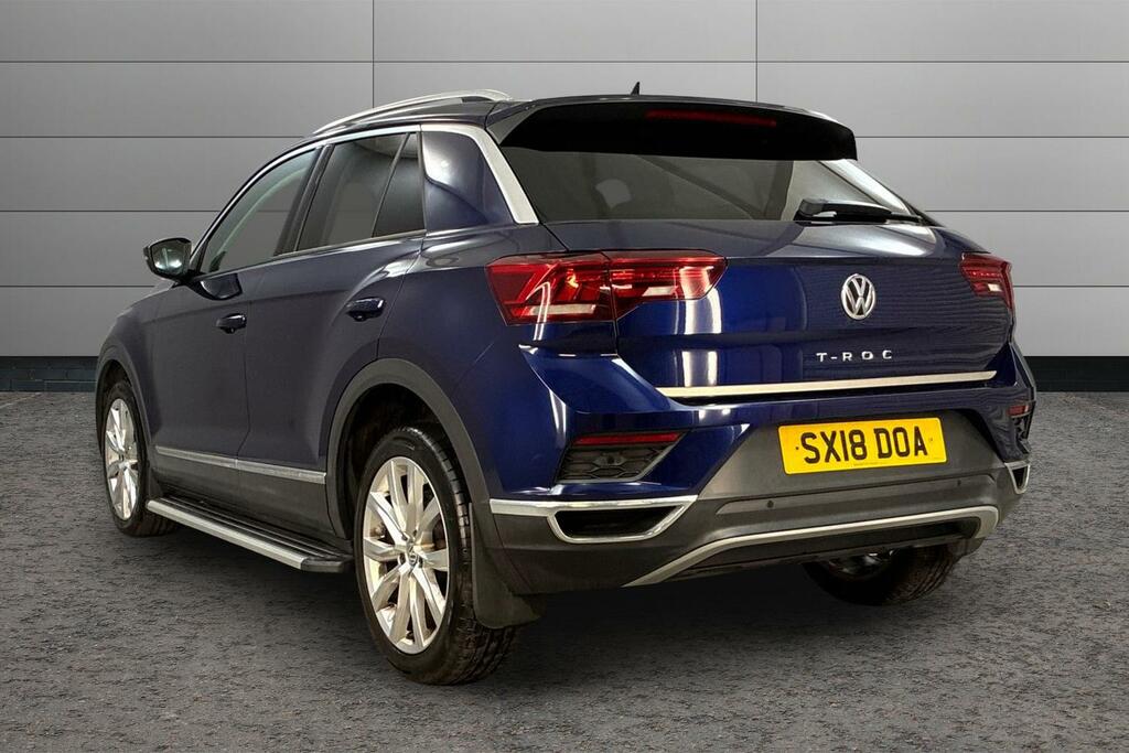 Volkswagen T-Roc 1.5 Tsi Evo Sel SX18DOA Blue #3