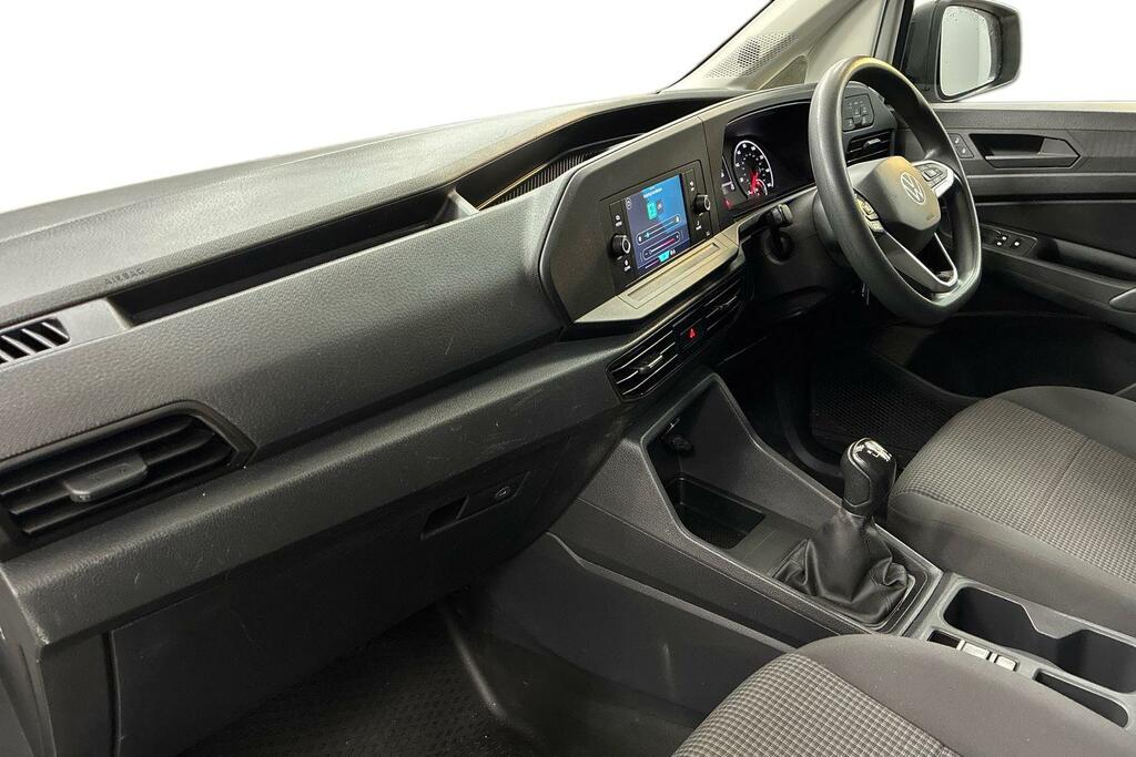 Volkswagen Caddy 2.0 Tdi 75Ps Commerce Van CA22XRE White #2