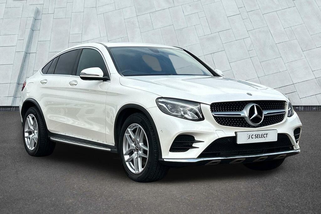 Mercedes-Benz GLC Class 3.0 Glc350d V6 Amg Line Premium Coupe G-tronic 4 White