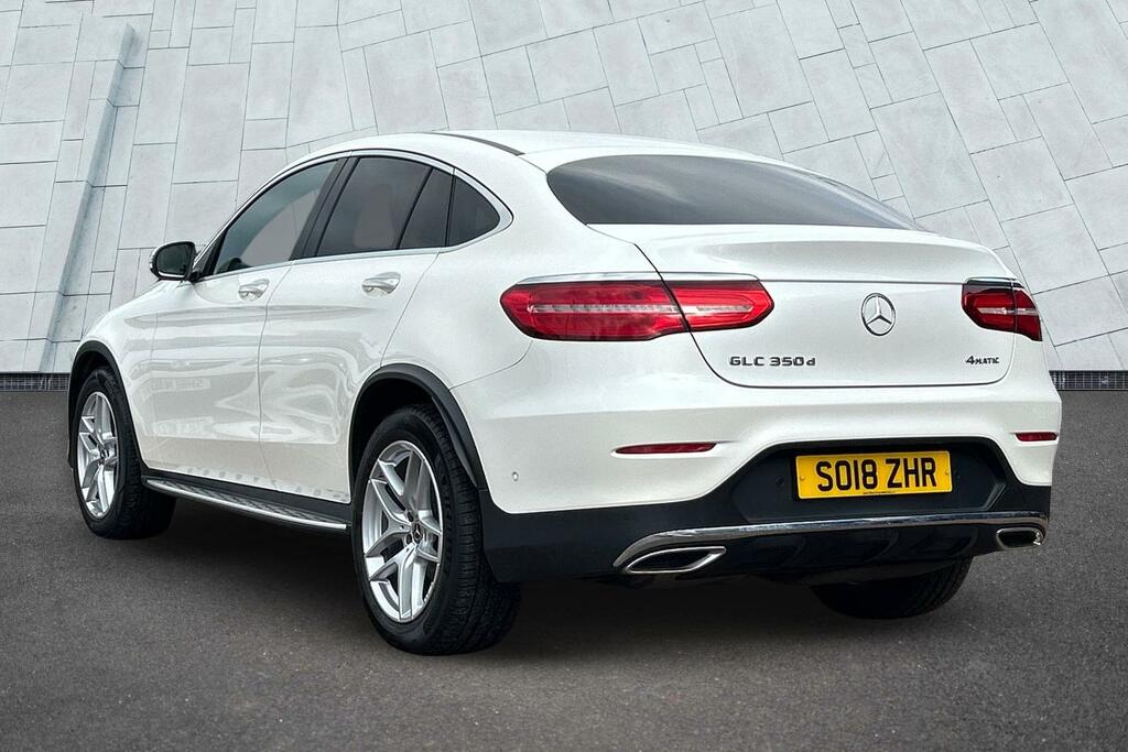 Mercedes-Benz GLC Class 3.0 Glc350d V6 Amg Line Premium Coupe G-tronic 4 White #2