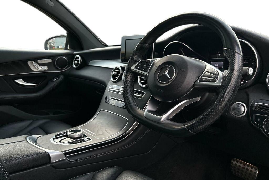 Mercedes-Benz GLC Class 3.0 Glc350d V6 Amg Line Premium Coupe G-tronic 4 White #6