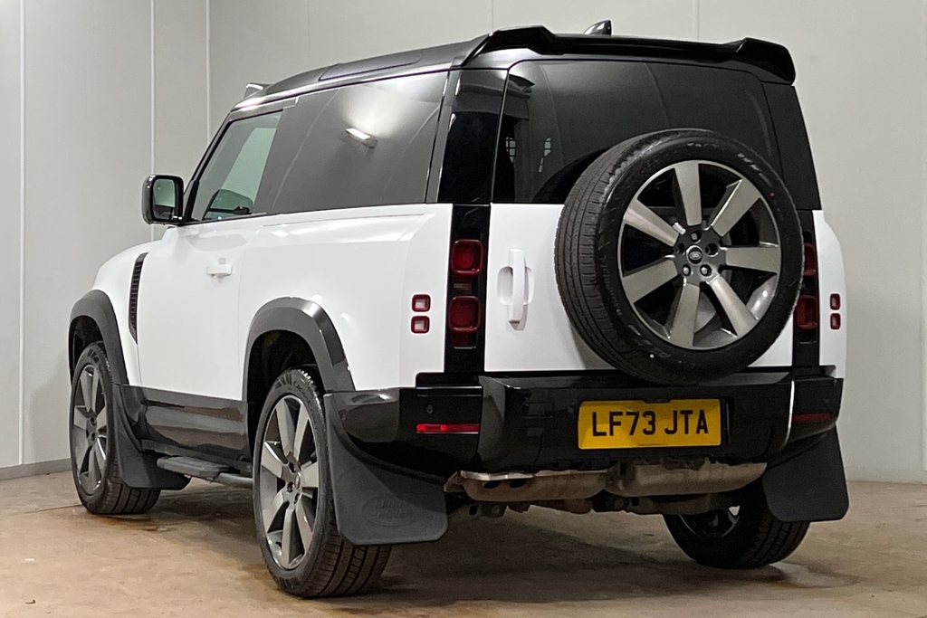 Land Rover Defender 90 D250 Hard Top Hse LF73JTA White #2