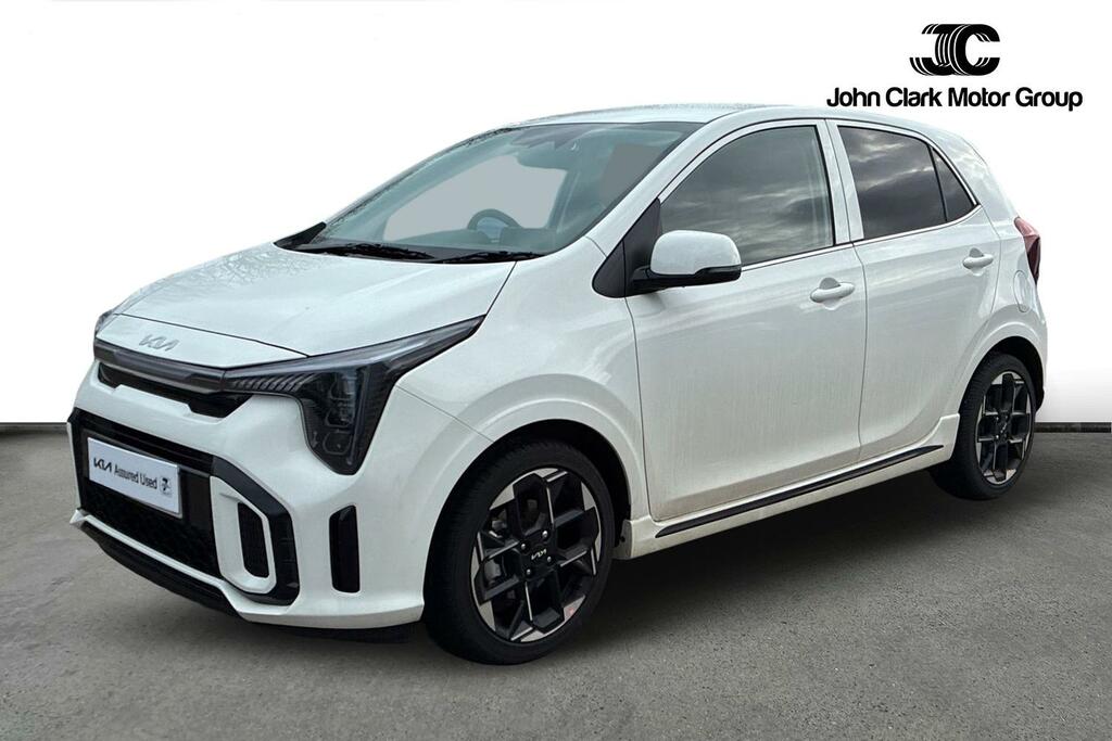 Kia Picanto 1.0 Gt-line Hatchback Euro 6 S SW75BEU White #2