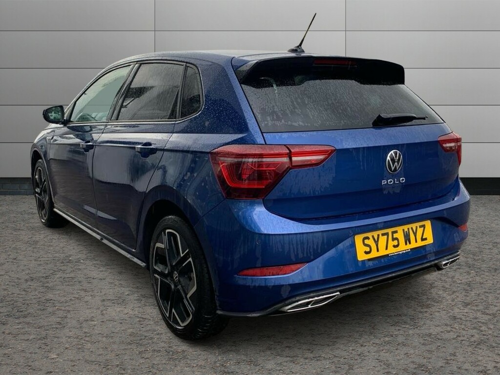 Volkswagen Polo 1.0 Tsi 115Ps Black Edition Dsg SY75WYZ Blue #4