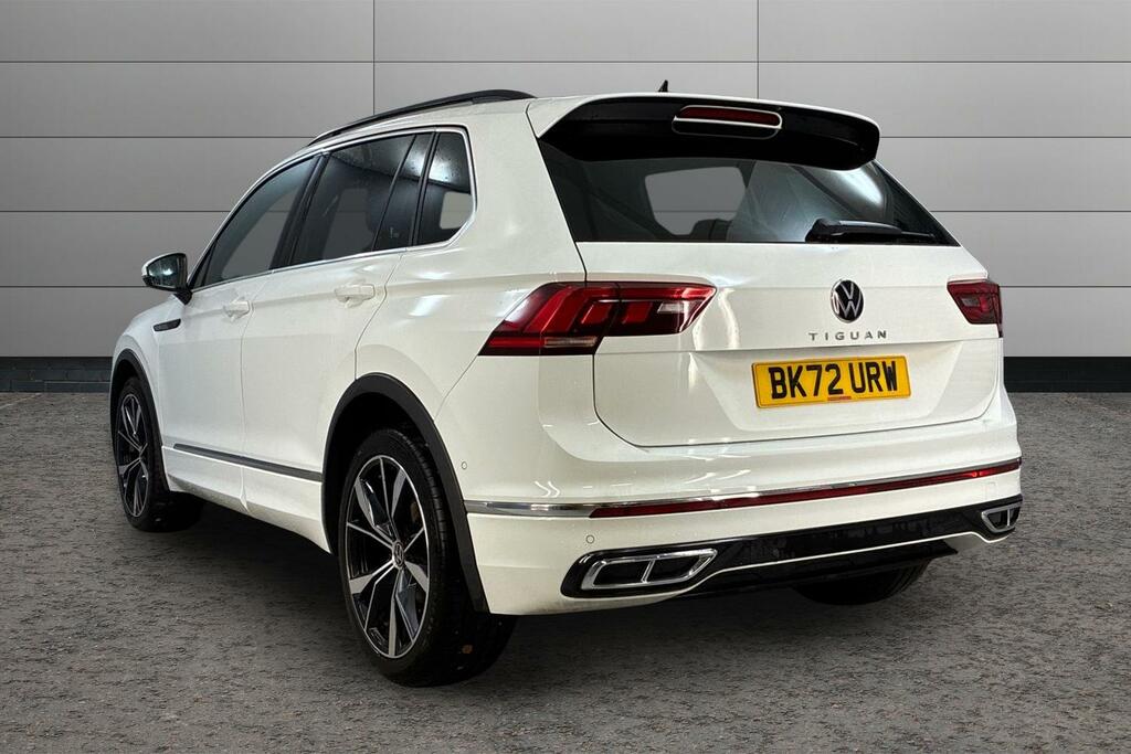 Volkswagen Tiguan 2.0 Tdi R-line Dsg BK72URW White #3