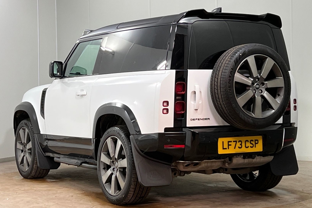 Land Rover Defender 90 D250 Hard Top Hse LF73CSP White #2