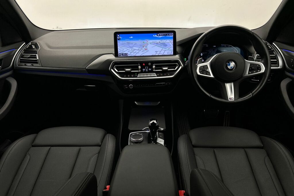 BMW X3 X3 Xdrive20d M Sport MT73TZU White #4