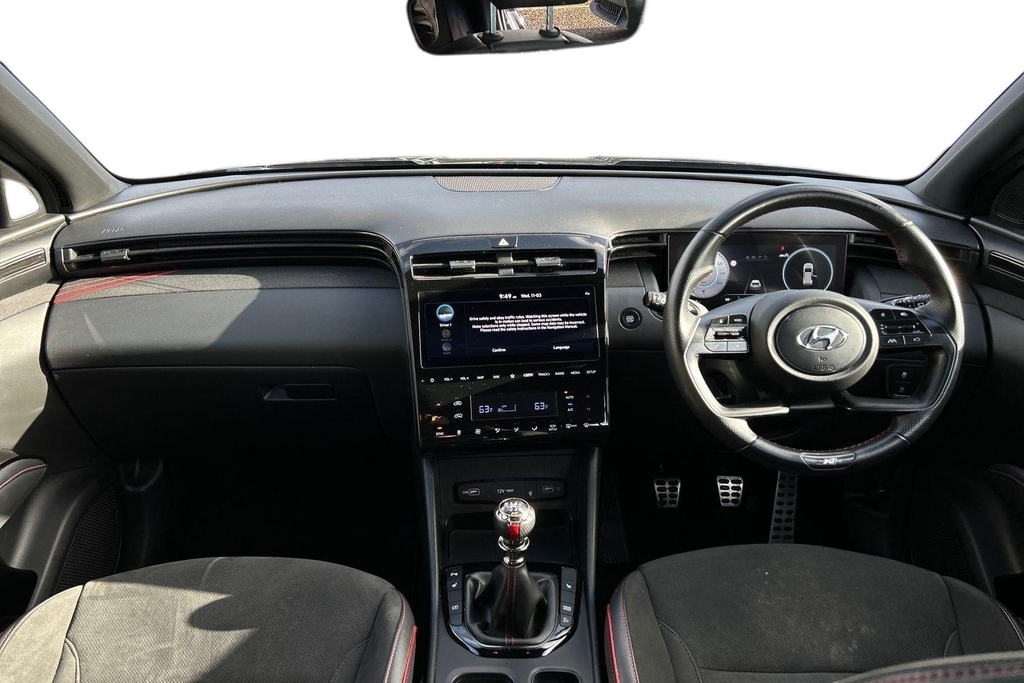 Hyundai Tucson 1.6 T-gdi N Line Suv Euro 6 Ss GY23UKS Black #5
