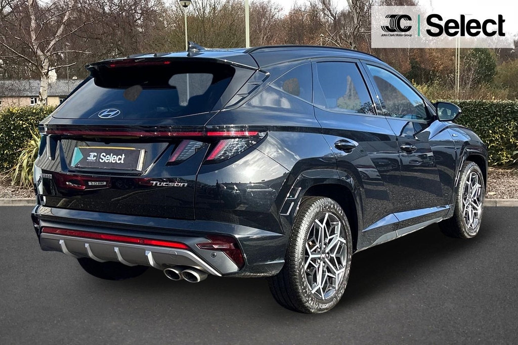 Hyundai Tucson 1.6 T-gdi N Line Suv Euro 6 Ss GY23UKS Black #2