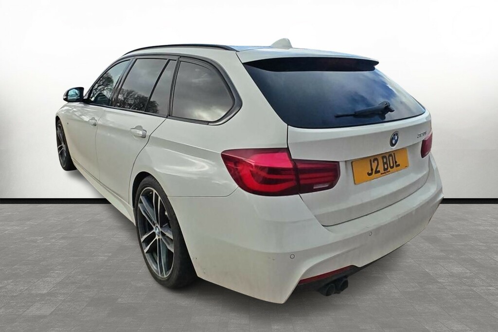 BMW 3 Series 320I M Sport Shadow Edition Touring YC19PKZ White #2