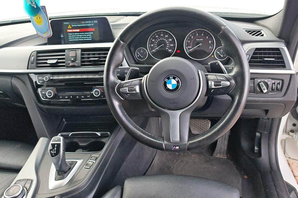 BMW 3 Series 320I M Sport Shadow Edition Touring YC19PKZ White #5