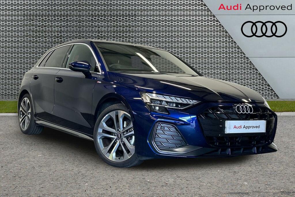 Audi A3 S Line 35 Tfsi 150 Ps 6-Speed Blue