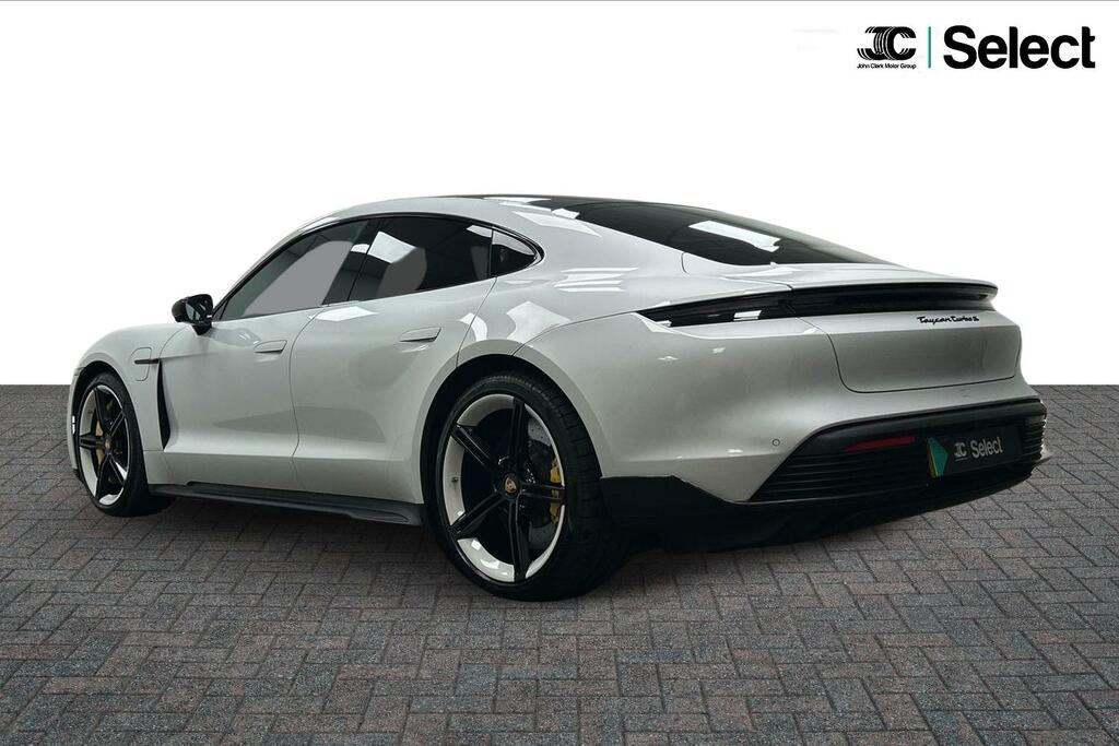 Porsche Taycan Performance Plus 93.4Kwh Turbo S Saloon Electr NA70XDB White #4