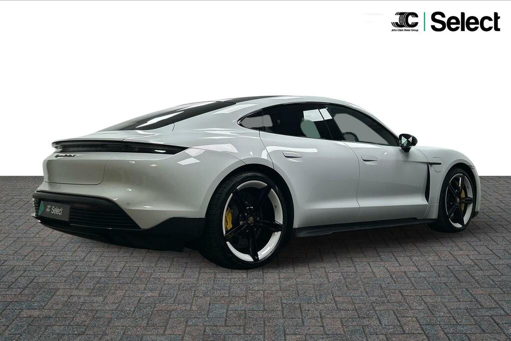 Porsche Taycan Performance Plus 93.4Kwh Turbo S Saloon Electr NA70XDB White #2