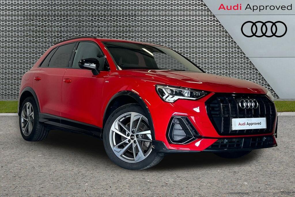 Audi Q3 Black Edition 40 Tfsi Quattro 190 Ps S Tronic Red