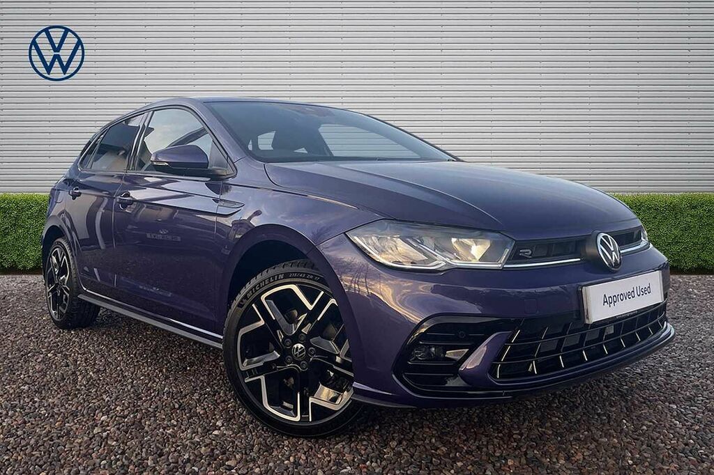 Volkswagen Polo 1.0 Tsi 115Ps R-line Dsg SY75HJE Purple #2