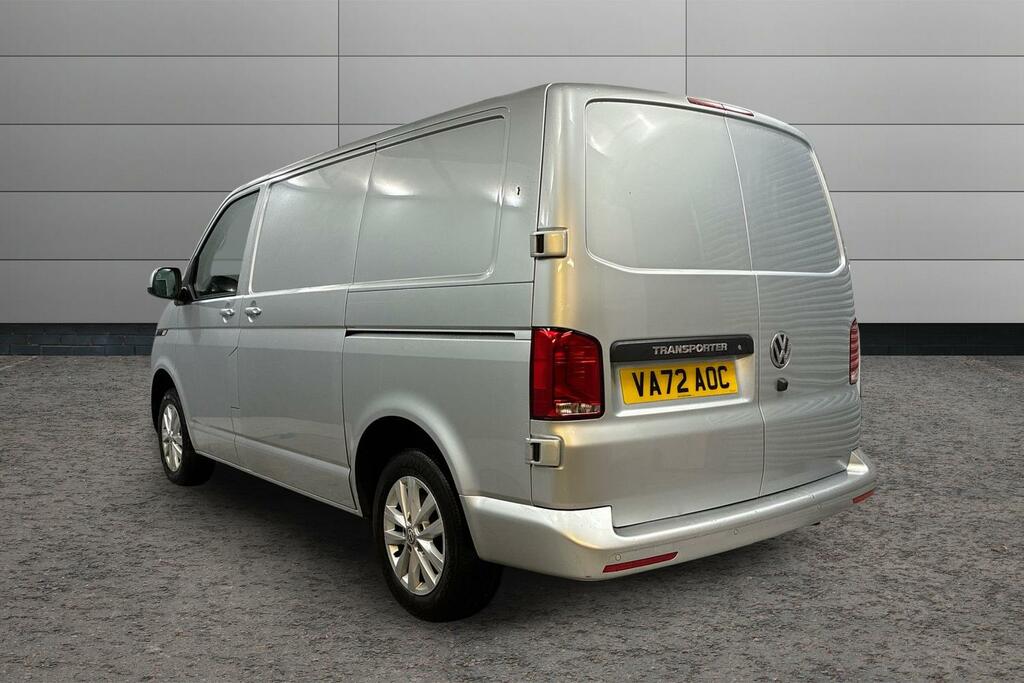 Volkswagen Transporter 2.0 Tdi 110 Highline Van VA72AOC Silver #3