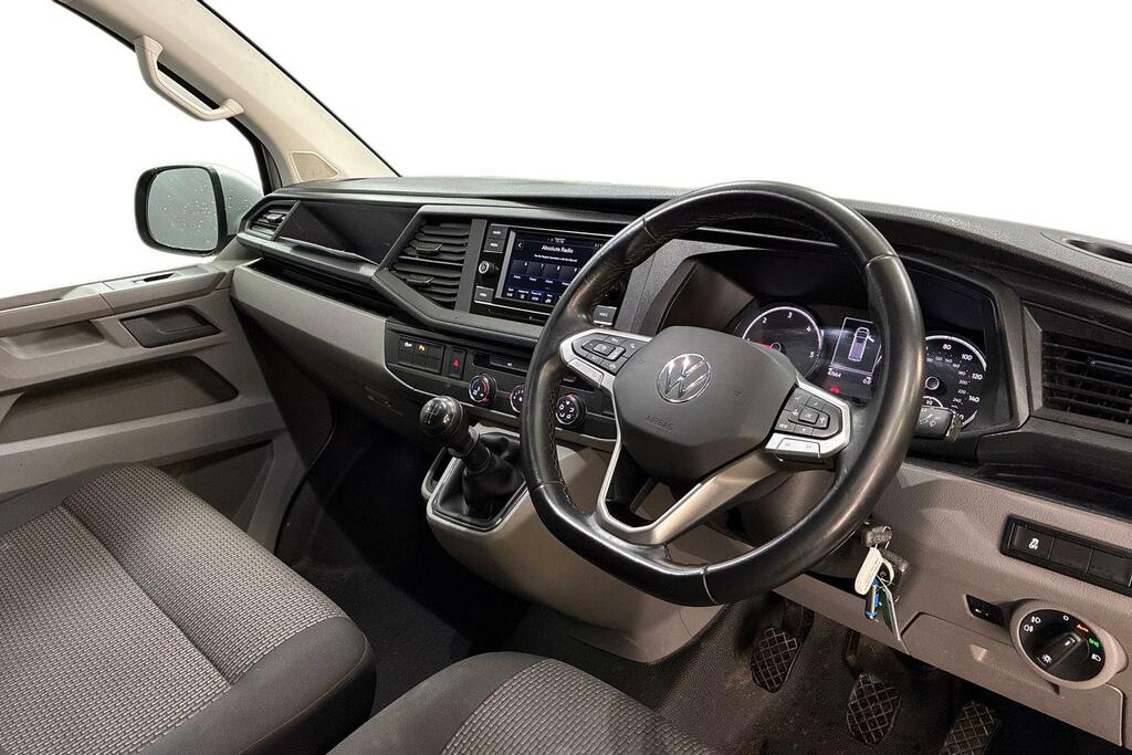 Volkswagen Transporter 2.0 Tdi 110 Highline Van VA72AOC Silver #6