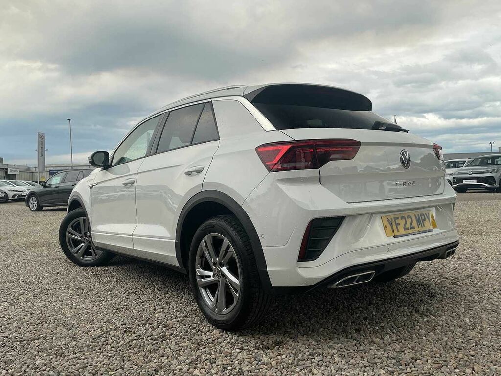 Volkswagen T-Roc 1.5 Tsi 150Ps R-line Dsg YF22MPY White #6