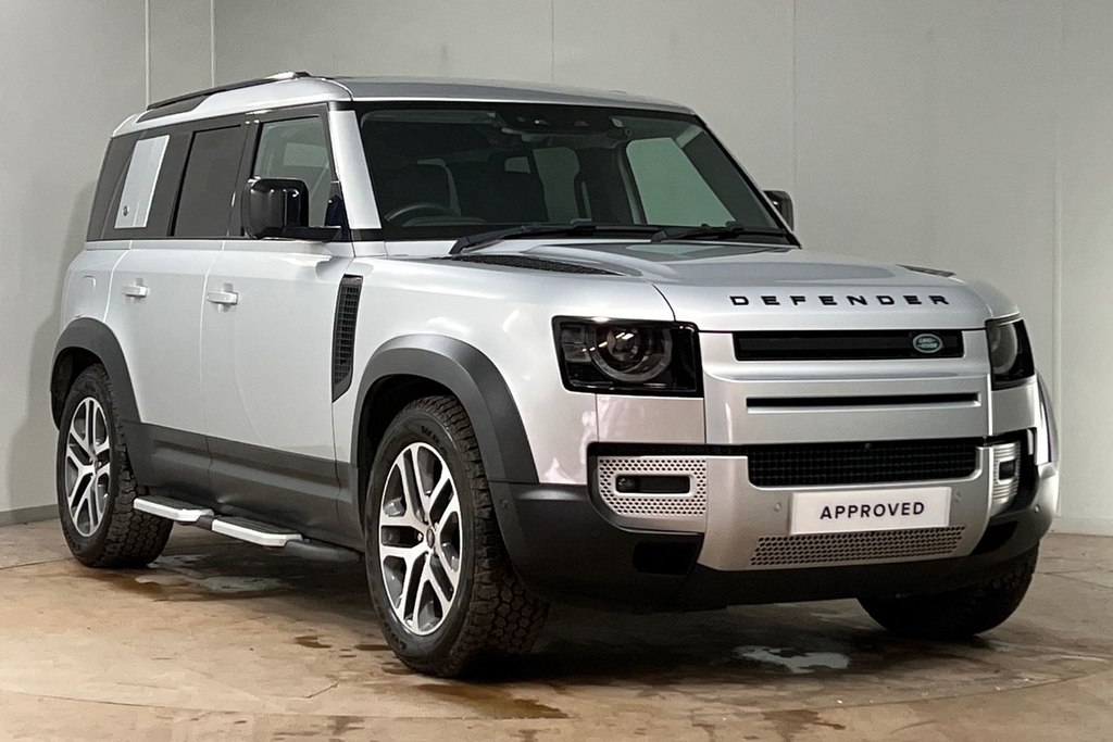 Land Rover Defender 110 D240 Hse SD70XKY Silver
