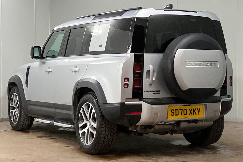 Land Rover Defender 110 D240 Hse SD70XKY Silver #2