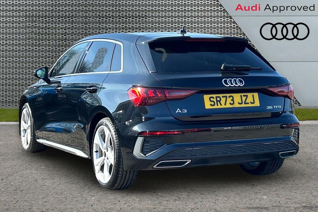 Audi A3 S Line 35 Tfsi 150 Ps S Tronic SR73JZJ Black #3